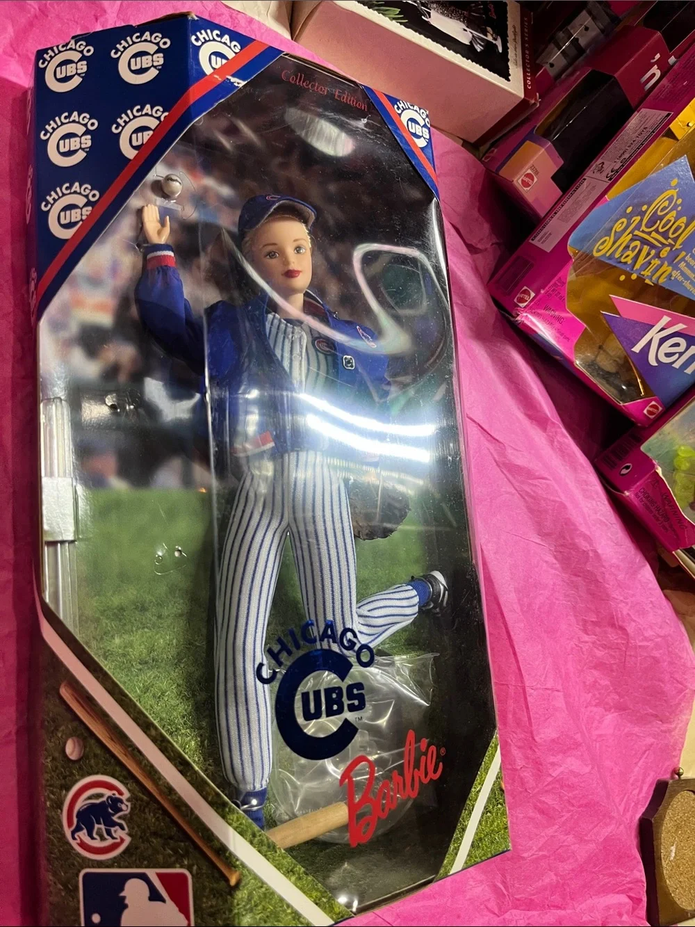 1999 Chicago Cubs Collector Edition Barbie doll by Mattel NRFB